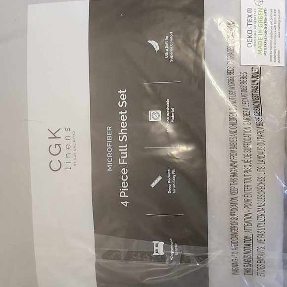 CGK LINENS FULL SIZE - Picture 2 of 10